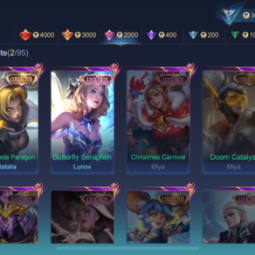 ML154⚡skins 213⚡️LUCKYBOX LUNOX⚡️ZODIACO ODETTE⚡️ÉPICO LUNOX+NANA+ZILONG+FREYA+CAMBIO⚡️DOMADOR DE DRAGONES VALIR+KIMMY⚡LIGHBORN TIGREAL⚡️MYTH FARAMIS⚡️LUNAR FEST CAMBIO⚡ 3